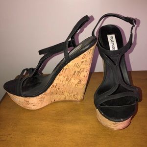 Steve Madden Cork Wedges